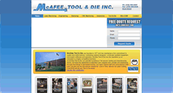 Desktop Screenshot of mcafeetool.com